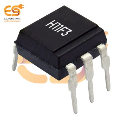 H11F3 Optoisolator MOSFET Output 7500Vpk 1-Channel 6-PDIP